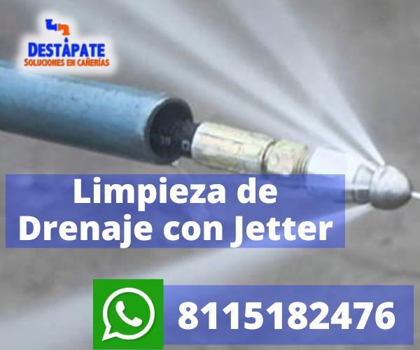 Limpieza de Drenajes con Jetter